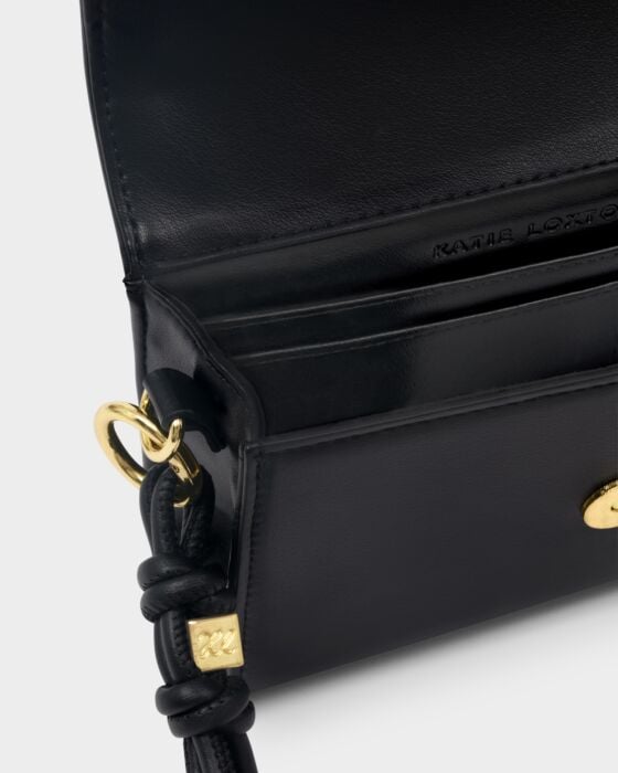 Katie Loxton Arden Braided Mini Bag Black