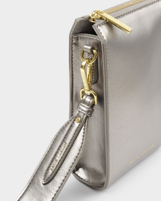Katie Loxton Avery Slim Crossbody Bag Pewter