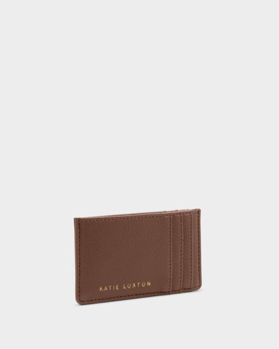 Katie Loxton Laila Slim Cardholder Dark Chocolate