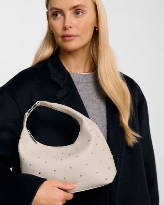 Katie Loxton Meela Studded Multiway Bag Oyster