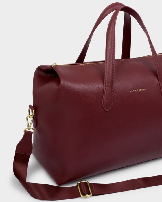 Katie Loxton Milan Cabin Bag Cherry