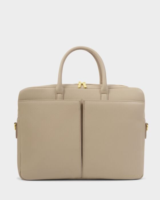Katie Loxton City Laptop Bag Light Taupe