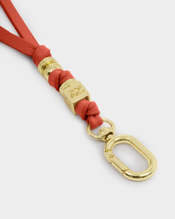 Katie Loxton Lyla Bag Charm Keyring Deep Orange