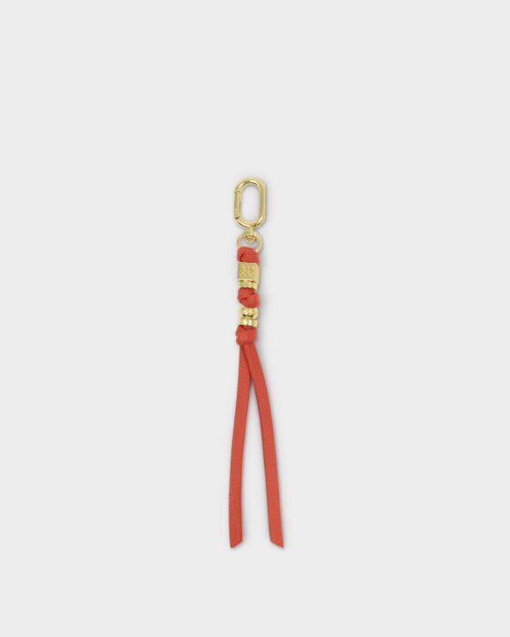 Katie Loxton Lyla Bag Charm Keyring Deep Orange