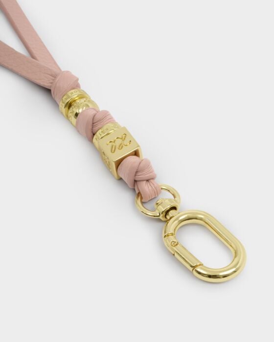 Katie Loxton Lyla Bag Charm Keyring Blossom Pink