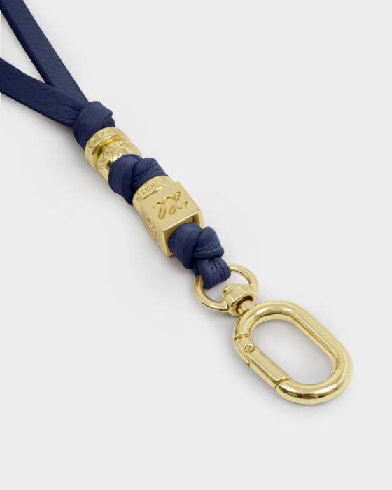 Katie Loxton Lyla Bag Charm Keyring Midnight Blue