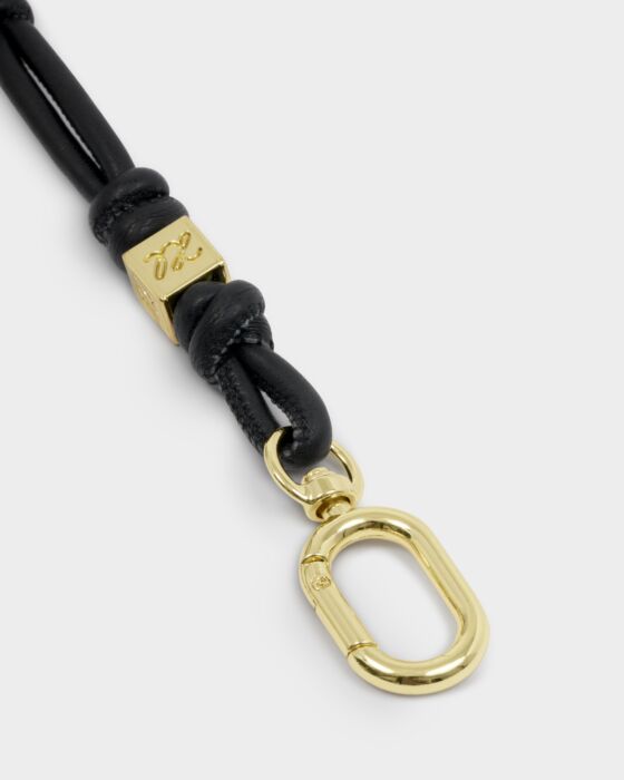Katie Loxton Gia Bag Charm Keyring Black