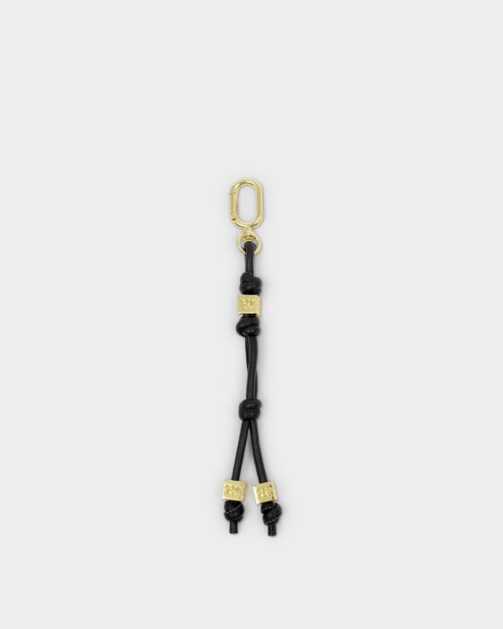 Katie Loxton Gia Bag Charm Keyring Black