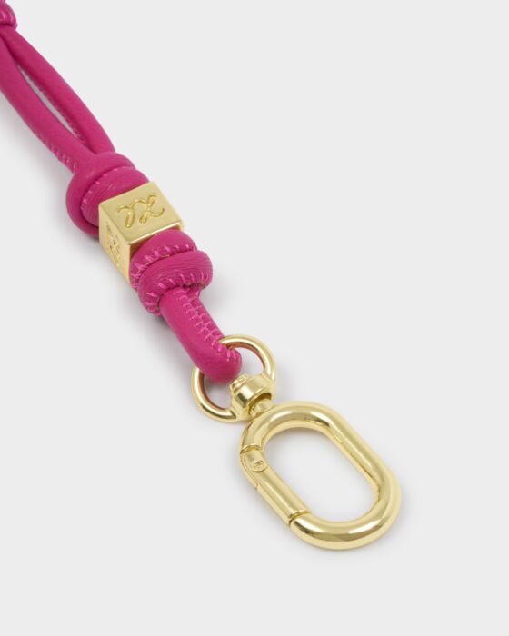 Katie Loxton Gia Bag Charm Keyring Fuchsia