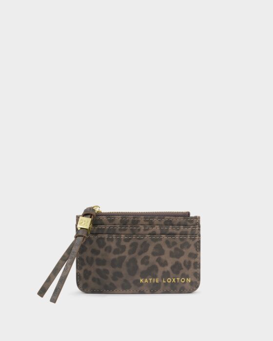 Katie Loxton Gift Boxed Coin & Cardholder Leopard