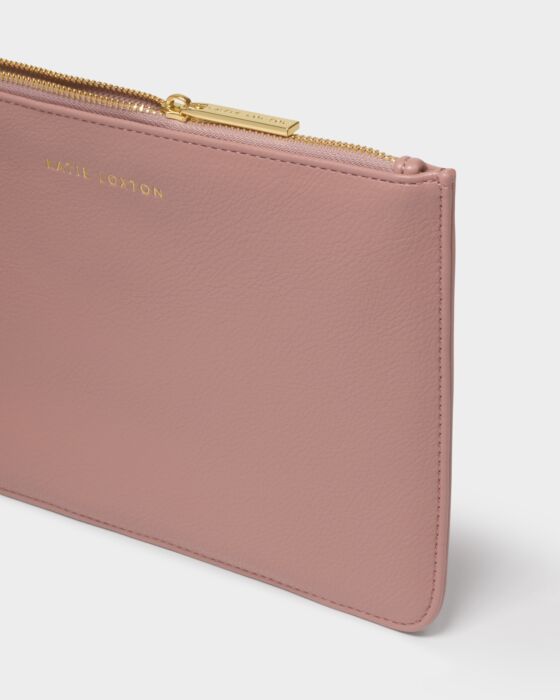 Katie Loxton Hallie Wristlet Pouch Pink Heather