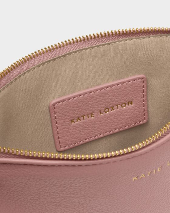 Katie Loxton Hallie Wristlet Pouch Pink Heather