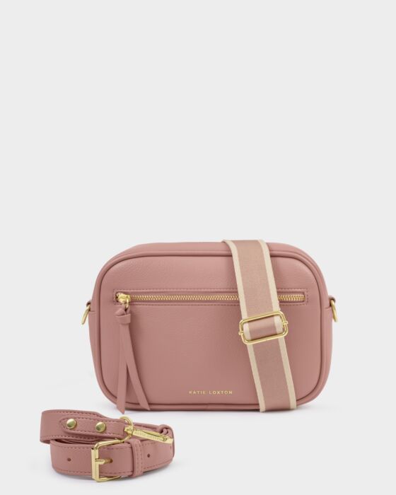 Katie Loxton Hallie Crossbody Bag Pink Heather