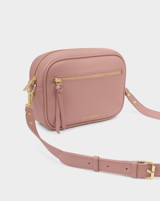 Katie Loxton Hallie Crossbody Bag Pink Heather