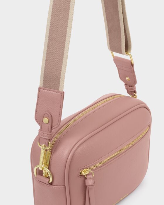 Katie Loxton Hallie Crossbody Bag Pink Heather