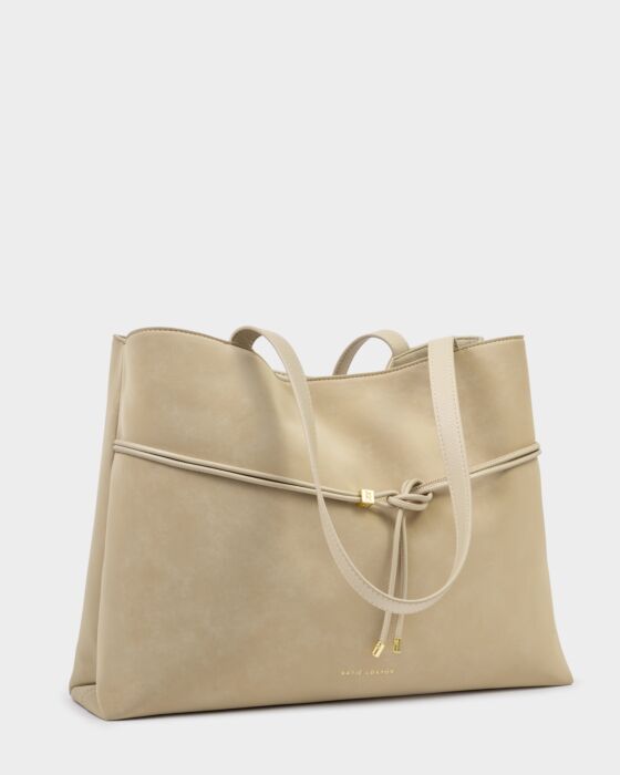Katie Loxton Lori Suedette Tote Bag Desert Sand