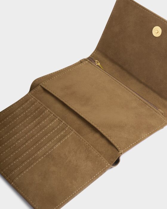 Katie Loxton Taya Woven Purse Caramel