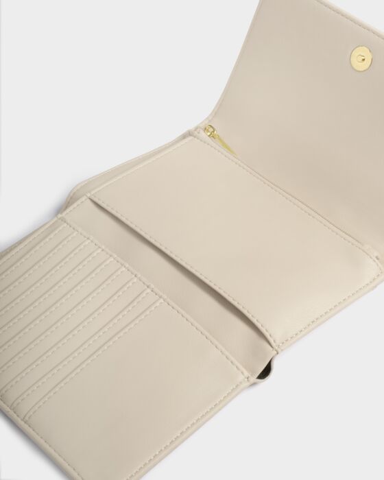 Katie Loxton Taya Woven Purse Off White