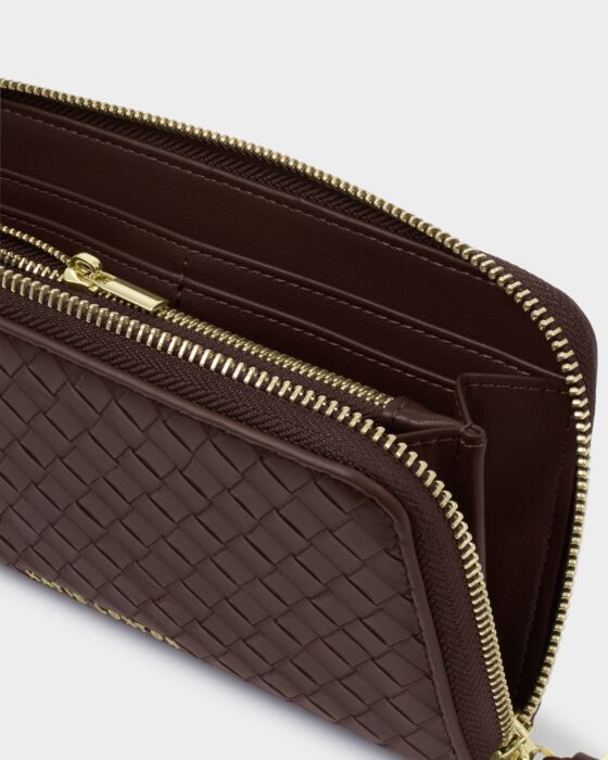 Katie Loxton Nova Large Purse Chocolate