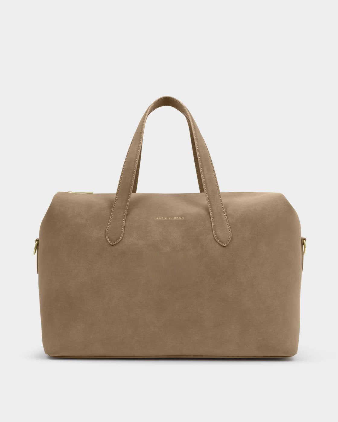 Katie Loxton Milan Cabin Bag Taupe Suedette