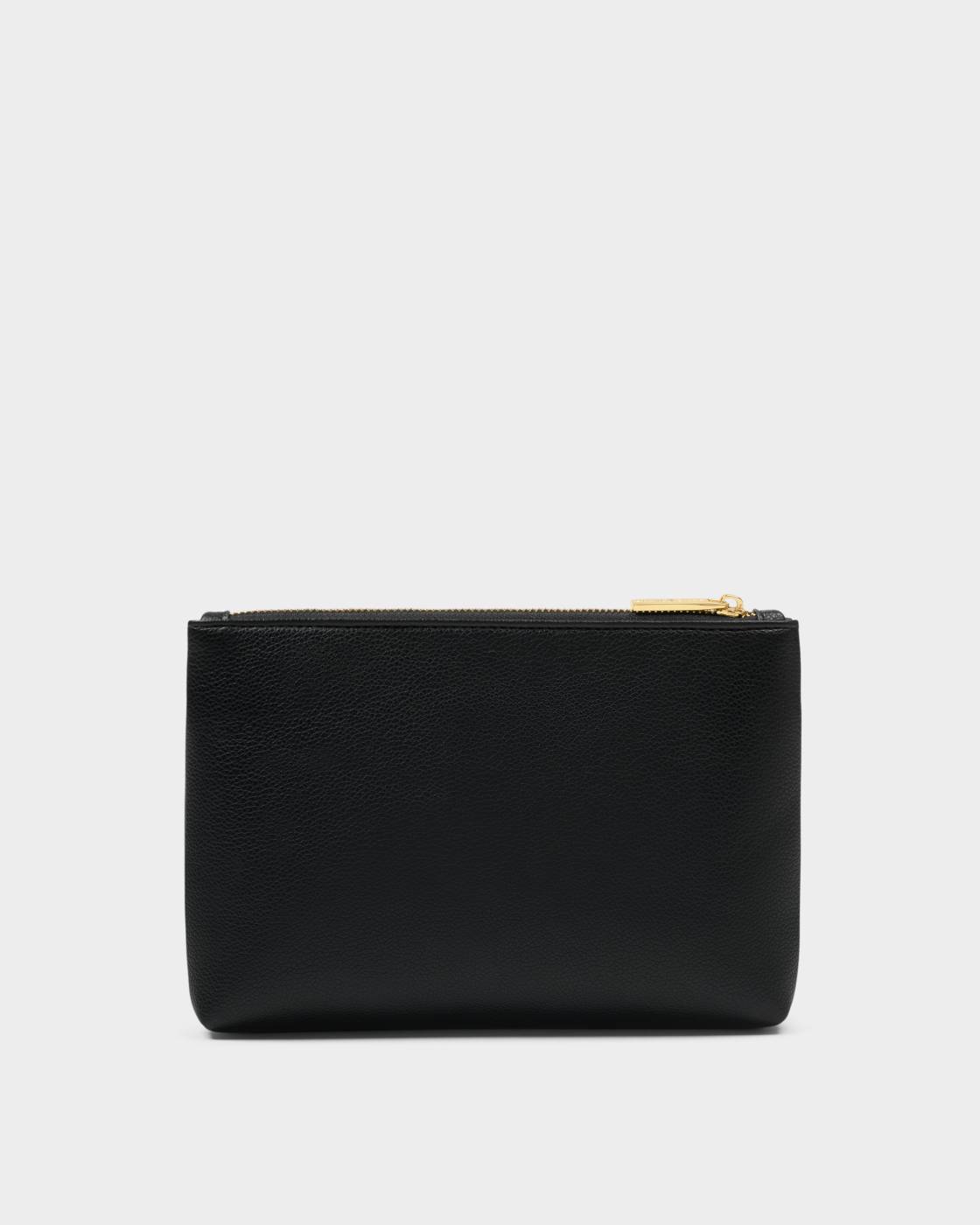 Katie Loxton Travel Duo Pouch Jet.Set.Go Black & Light Taupe