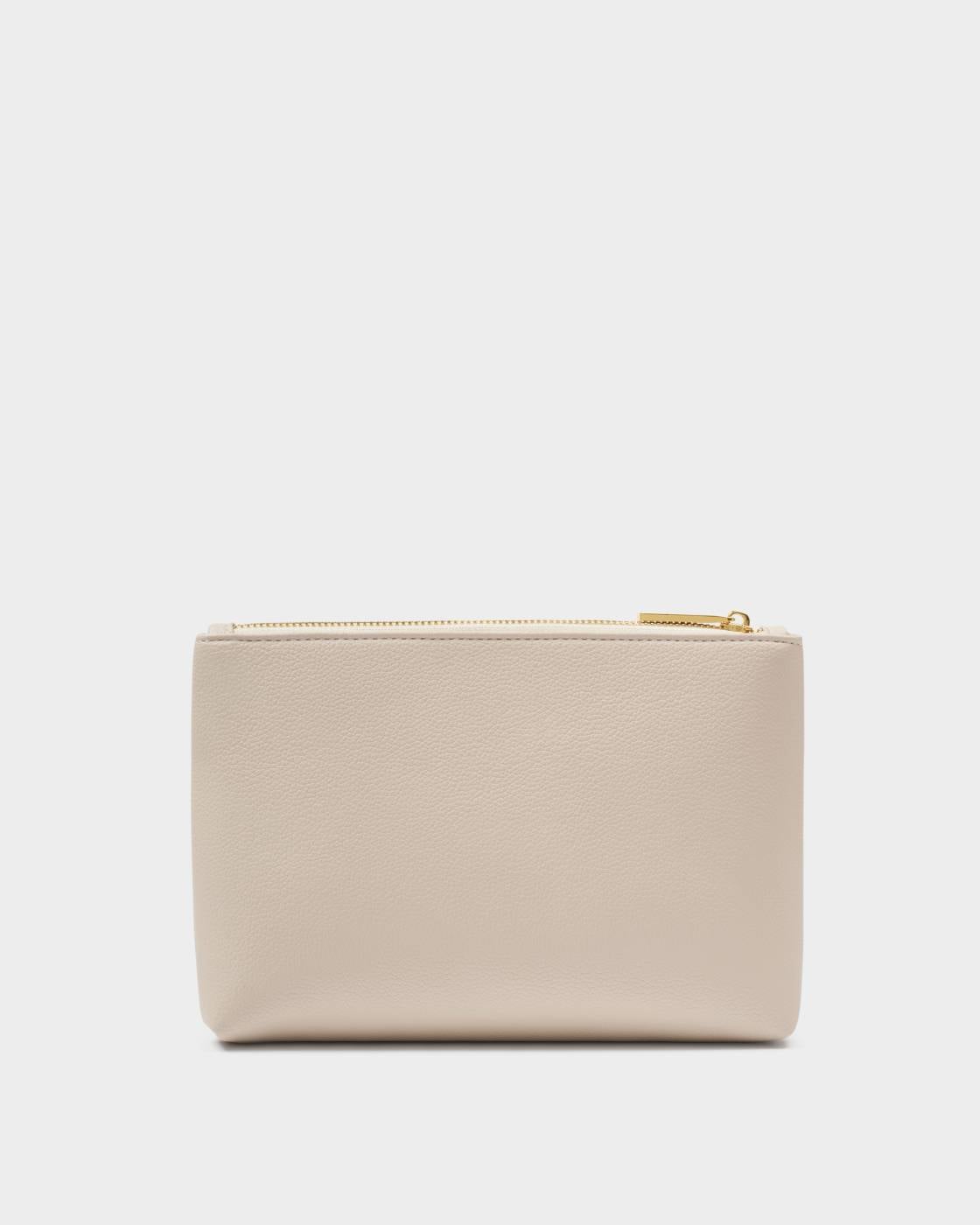 Katie Loxton Travel Duo Pouch Jet.Set.Go Oyster & Deep Rose