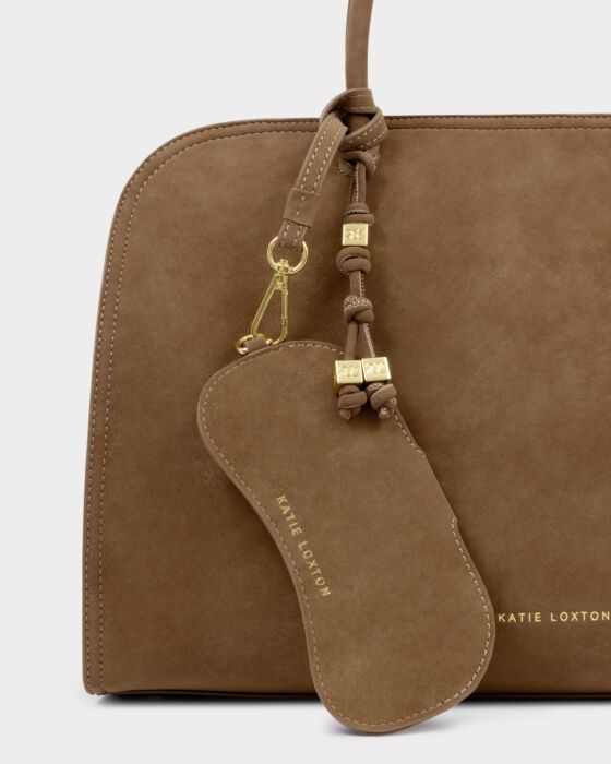 Katie Loxton Everyday Glasses Case Caramel Suedette