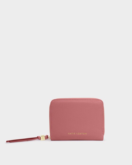 Katie Loxton Slim Jewellery Case 'Girly Goodies' Raspberry Pink