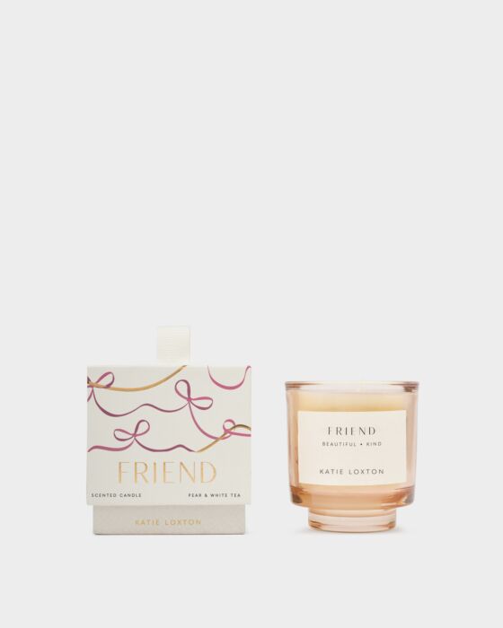 Katie Loxton Sentiment Candle 'Friend'  English Pear & White Tea