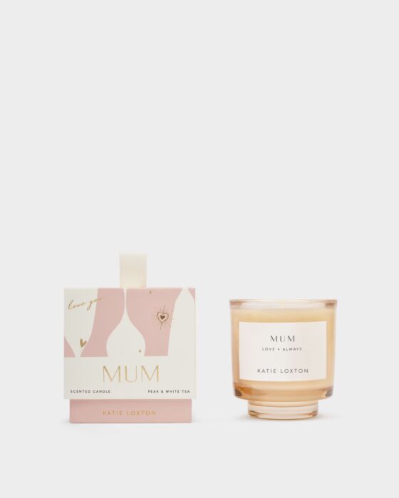 Katie Loxton Sentiment Candle 'Mum'  English Pear & White Tea