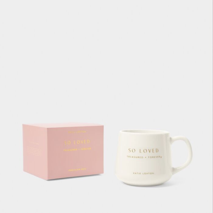 Katie Loxton Porcelain Mug So Loved