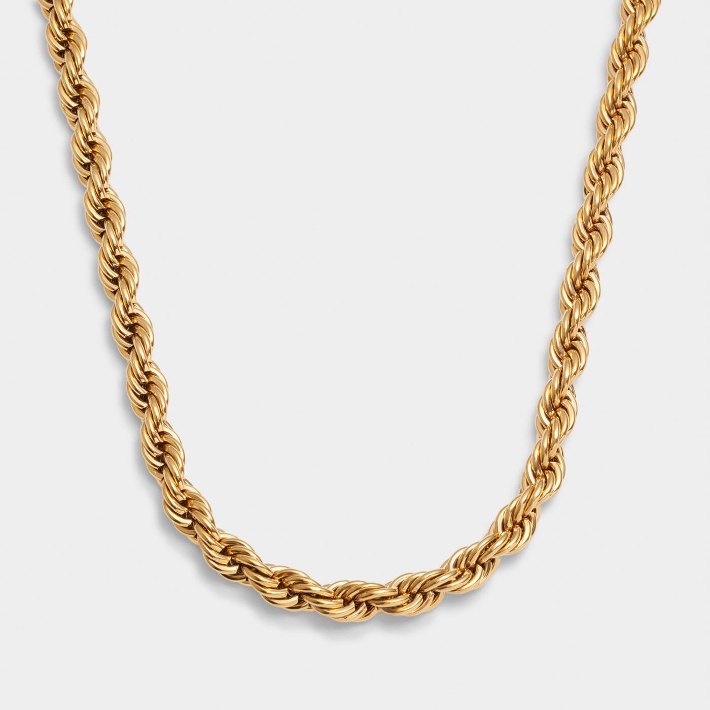 Katie Loxton Reine Rope Necklace Gold Coated
