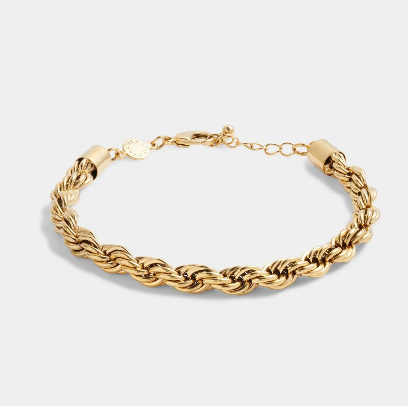 Katie Loxton Reine Waterproof Gold Rope Bracelet 18cm