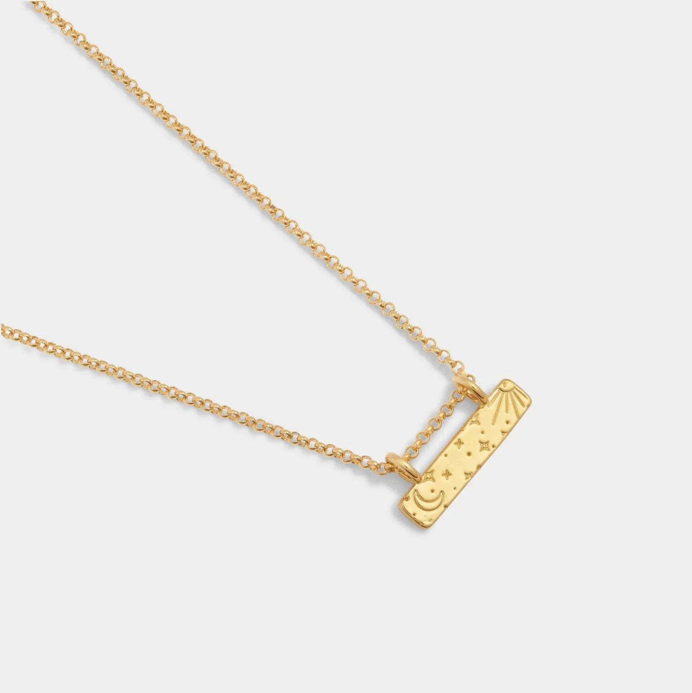 Katie Loxton Luna Necklace Gold Coated