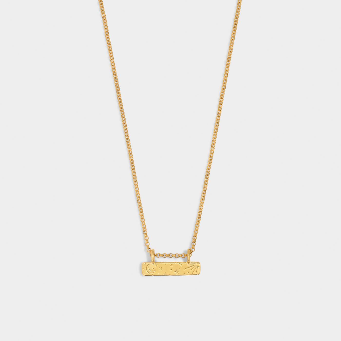 Katie Loxton Luna Necklace Gold Coated