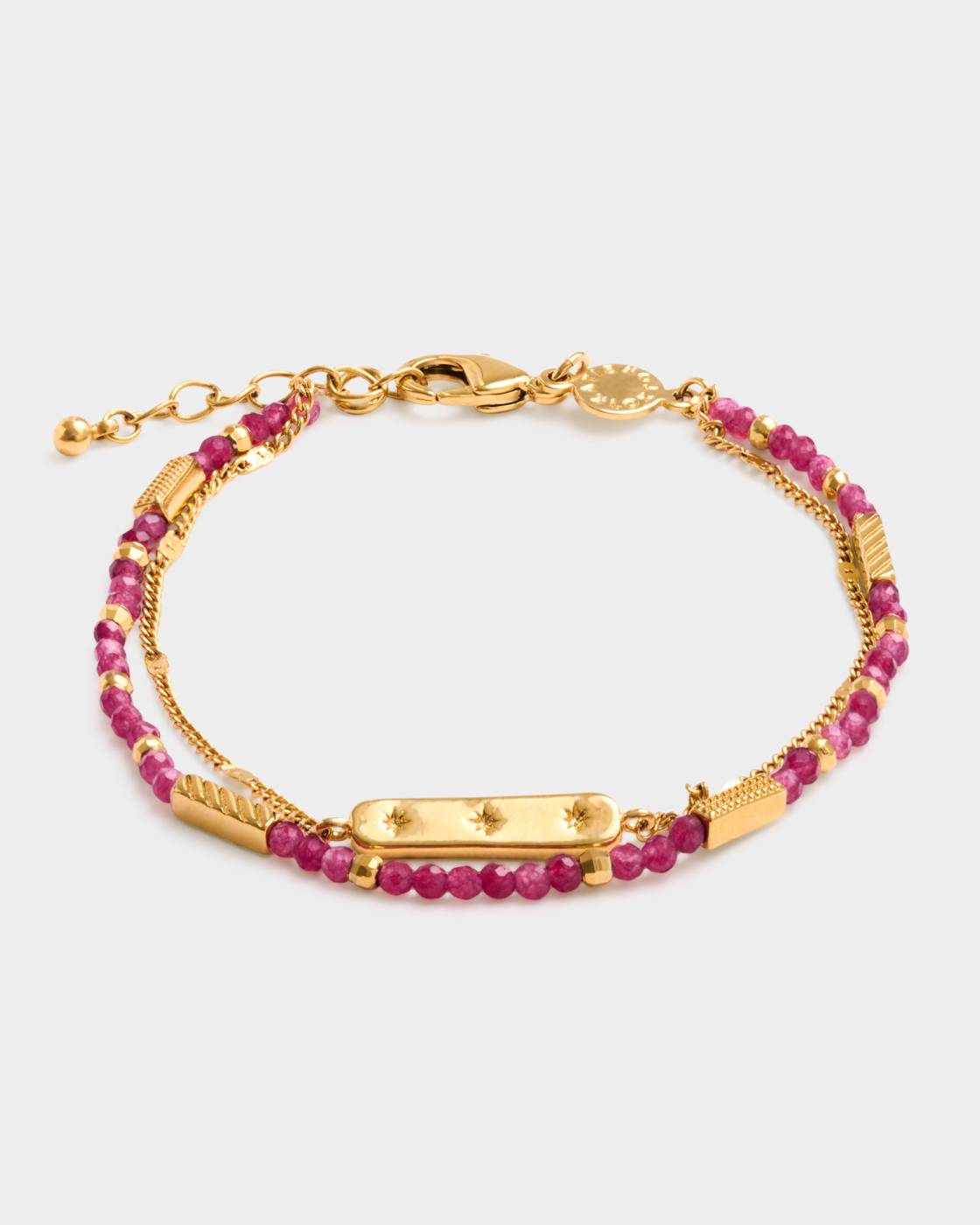 Katie Loxton Birthstone Bracelet January Garnet 18Cm