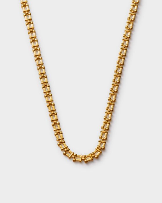 Katie Loxton Grecian Link Necklace Gold Coated
