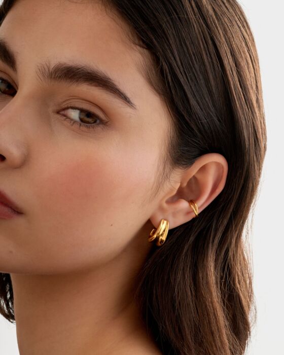 Katie Loxton Xanthee Ear Cuff Gold Coated