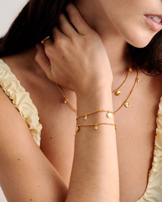 Katie Loxton Cochellia Bracelet Gold Coated