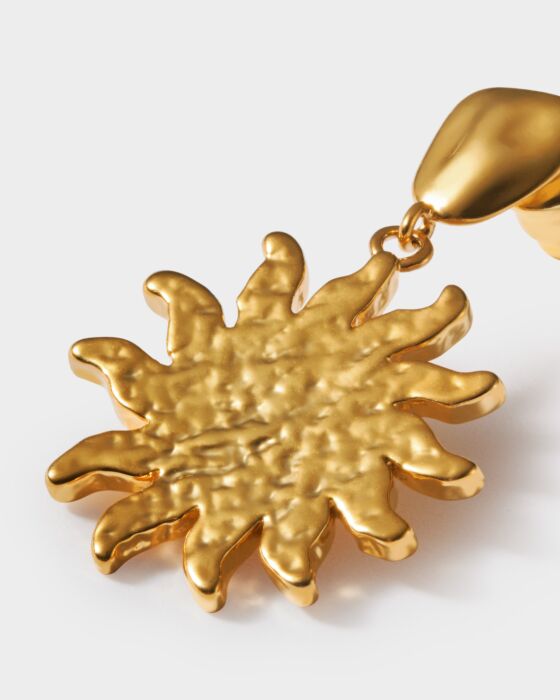 Katie Loxton Solesi Sun Waterproof Gold Earrings