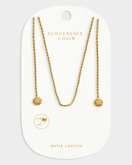 Katie Loxton Solesi Sun Sunglasses Chain Gold Coated