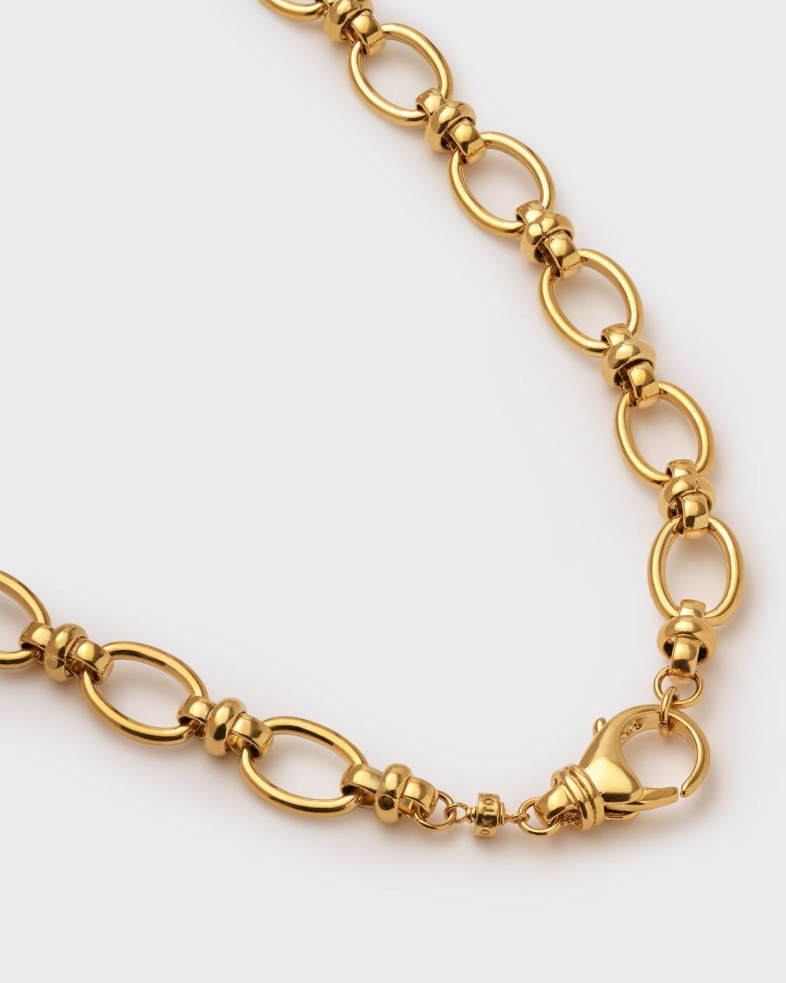 Katie Loxton Empire Chain Necklace Gold Coated 42cm