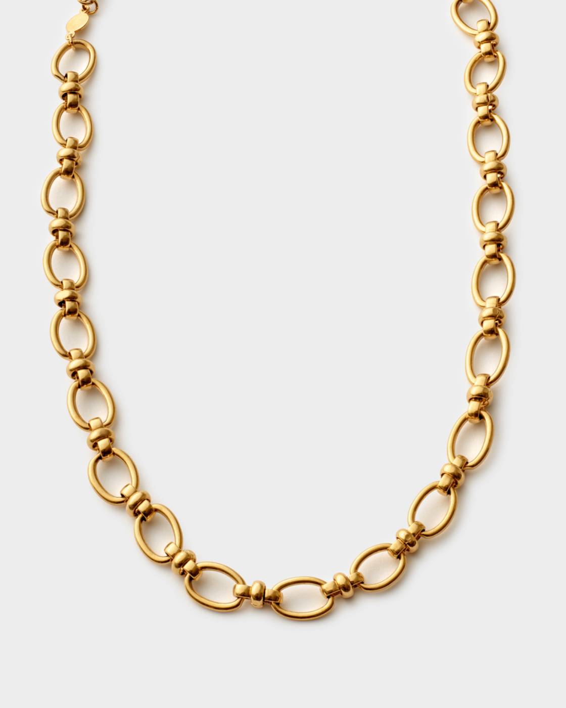 Katie Loxton Empire Chain Necklace Gold Coated 42cm