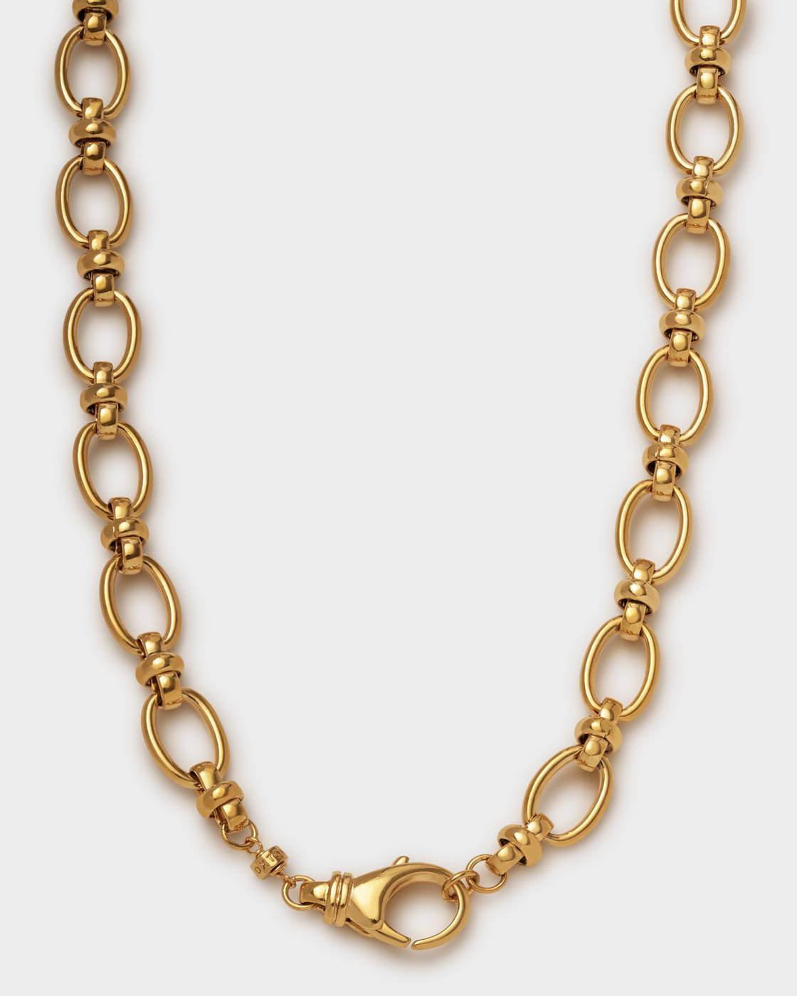 Katie Loxton Empire Chain Necklace Gold Coated 42cm