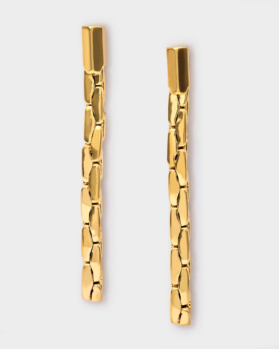 Katie Loxton Harlequin Drop Stud Earrings Gold Coated