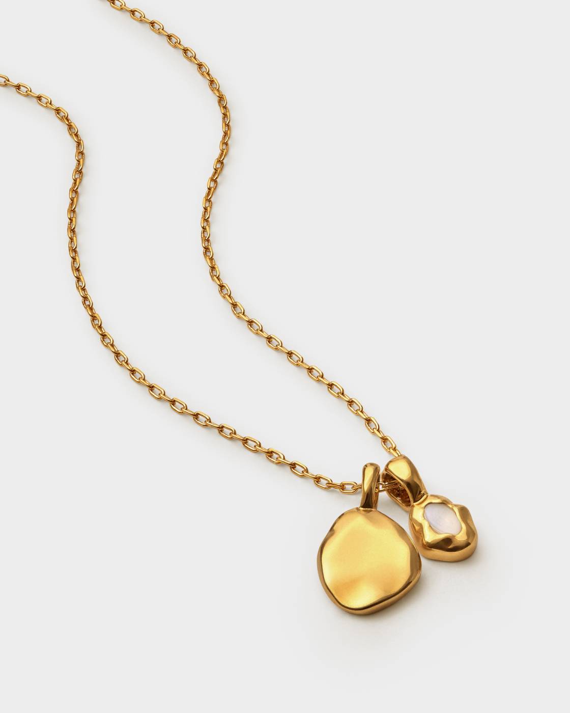 Katie Loxton Birthstone Necklace April Rock Crystal