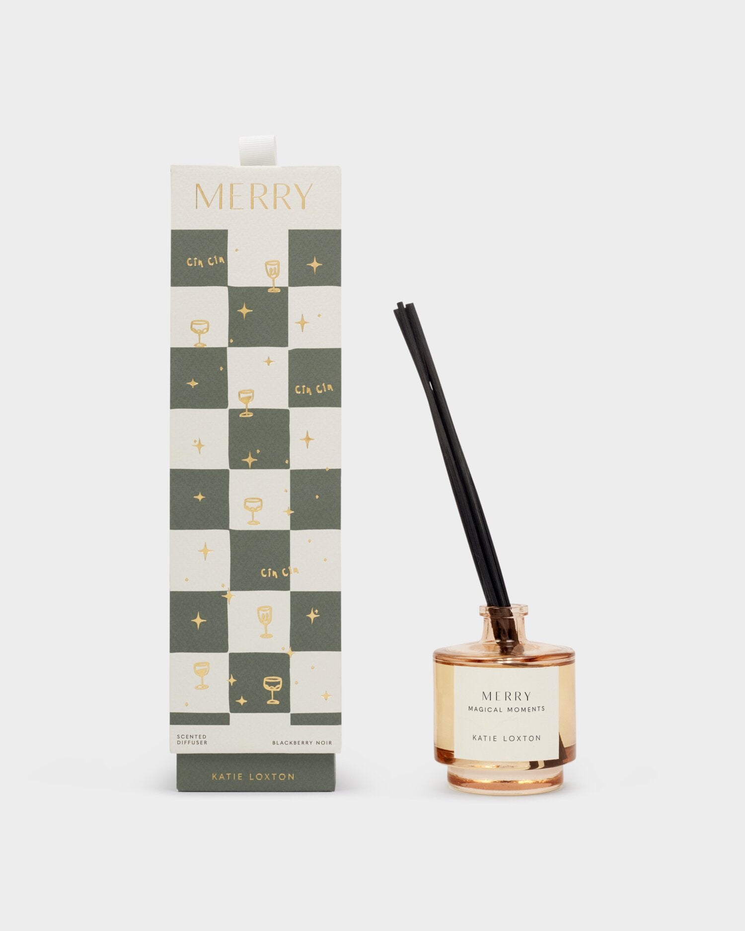 Katie Loxton Sentiment Reed Diffuser Merry  Blackberry Noir