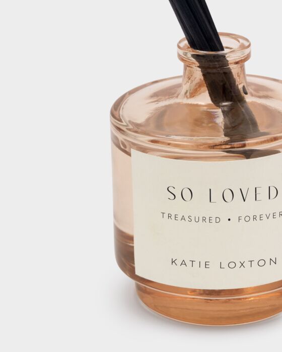Katie Loxton Sentiment Reed Diffuser 'So Loved'  Peach Rose & Mandarin