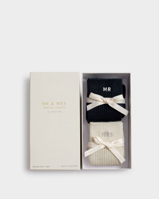 Katie Loxton 'Mr & Mrs' Socks Gift Set