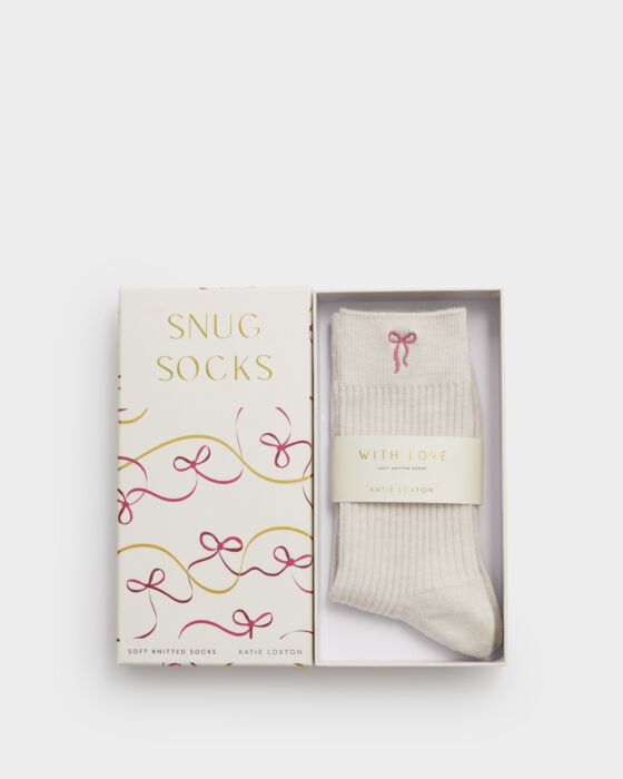 Katie Loxton Gift Boxed Socks 'With Love'
